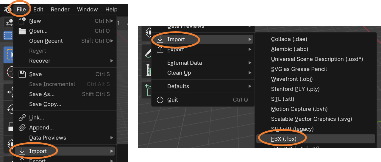 Import FBX