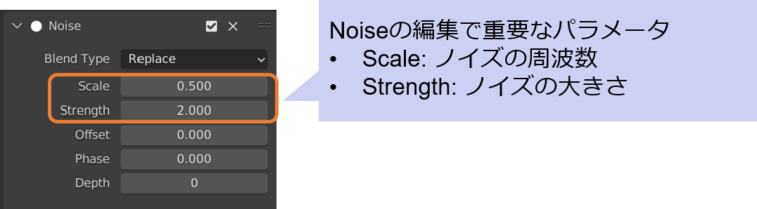 Noise Setting