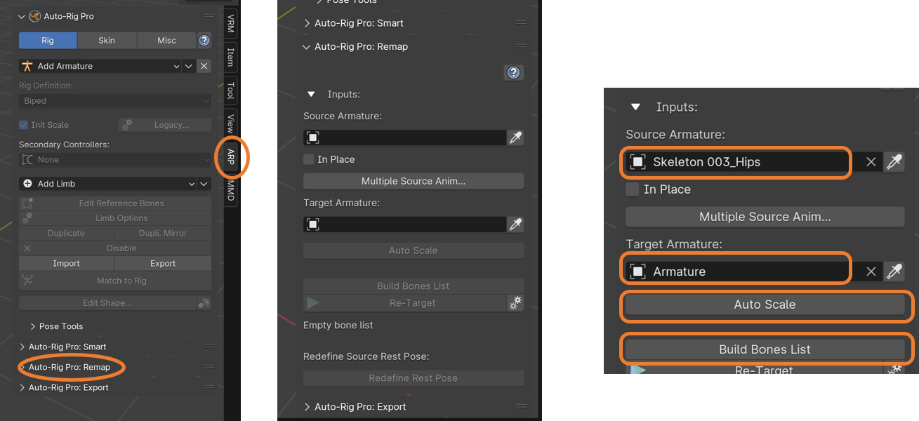Remap Setting